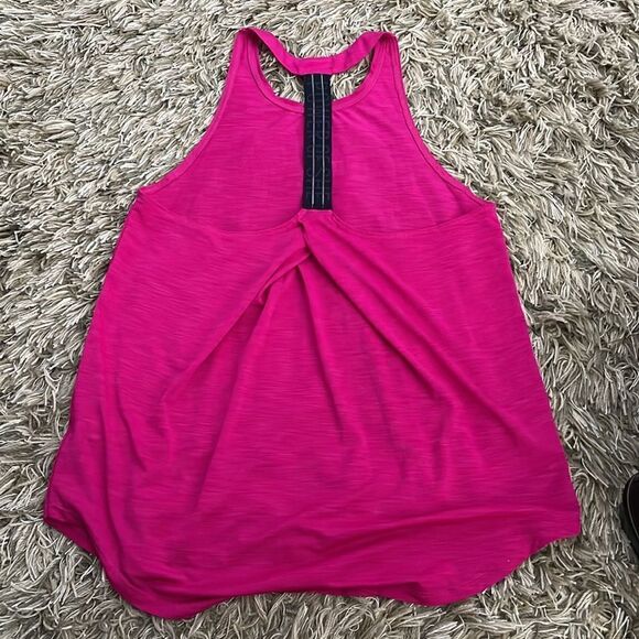 Athleta Tank‎ Top. Size Small. Bright Pink - Picture 3 of 5